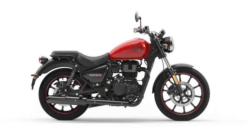 Royal Enfield 650 Interceptor rouge