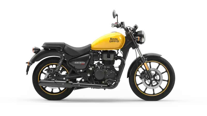 Royal Enfield 650 Interceptor jaune