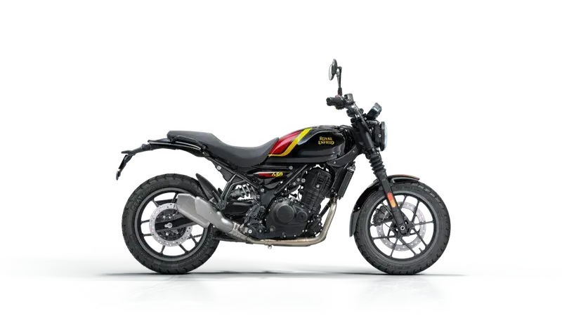 Royal Enfield Guerrilla 450 - Dash Variant - Playa Black - Right Profile